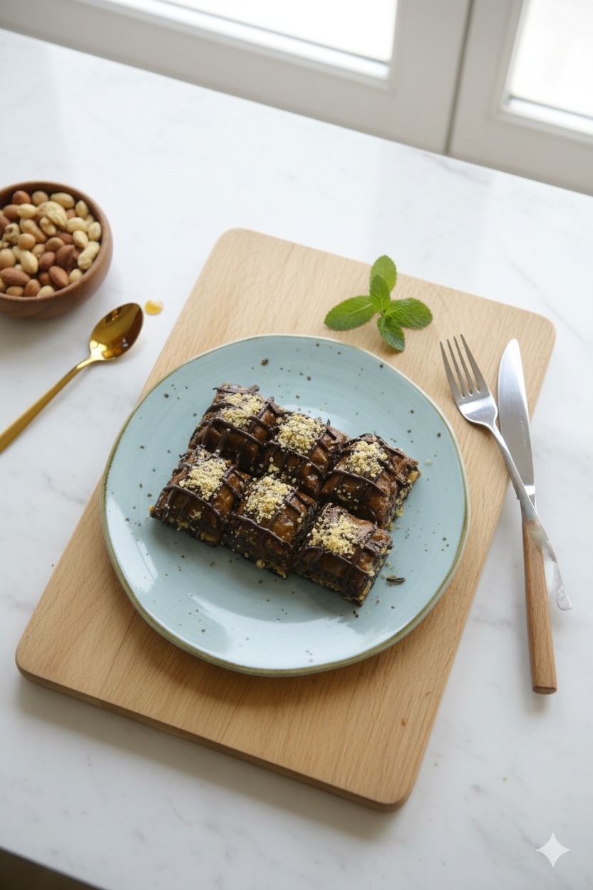 Çikolatalı Baklava